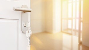 puerta lacada en blanco