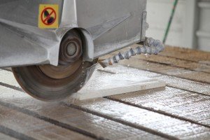 Limpieza de maquinaria de marmol