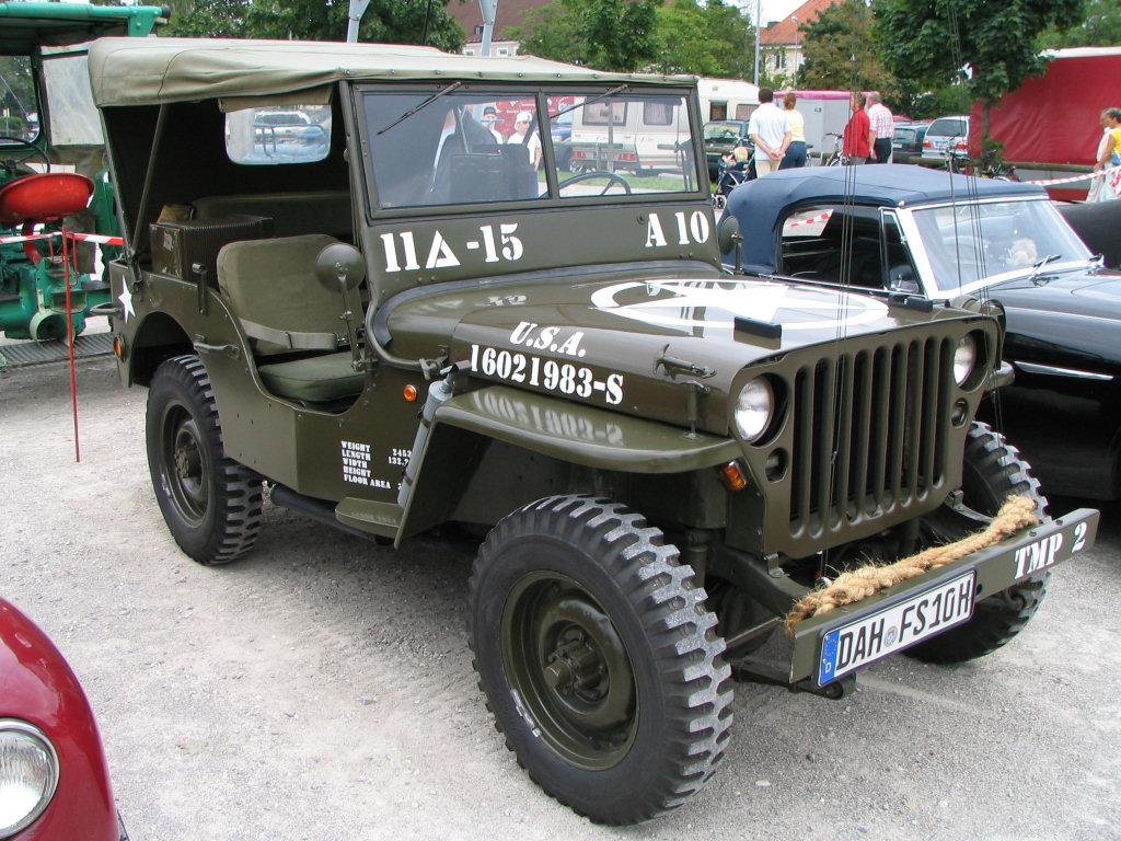 Auto clásico Jeep Willys