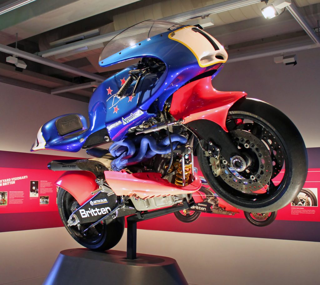 Britten V1000 top 5 mejores motos de la historia